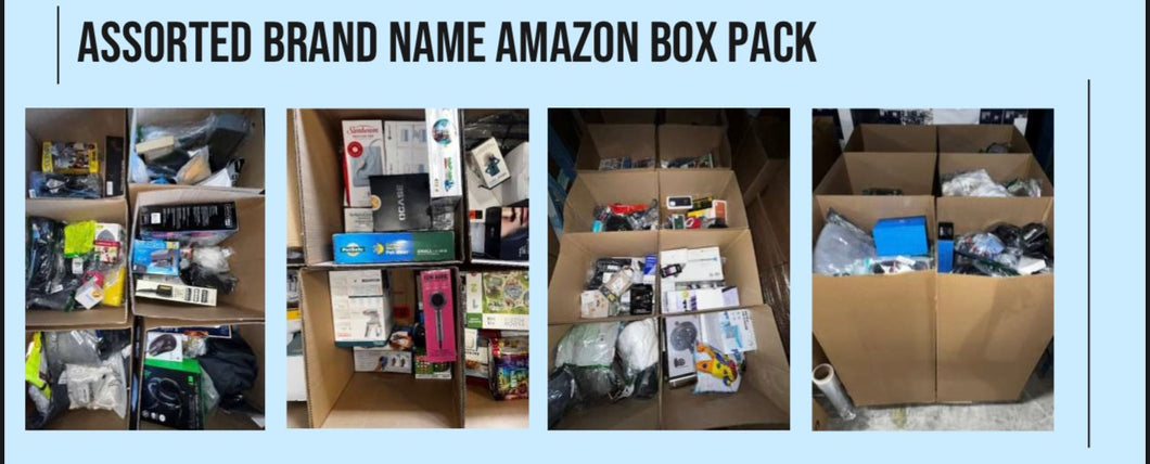 Name Brand Amazon Boxes