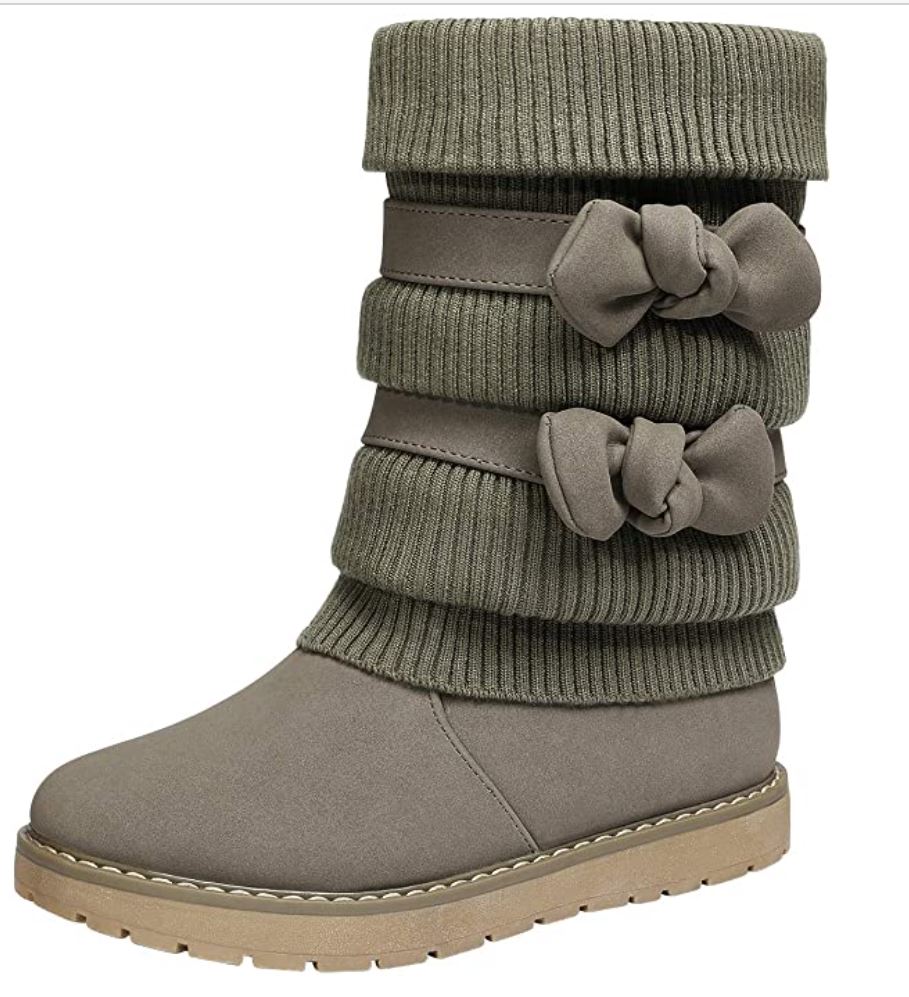 DREAM PAIRS Girl's Winter Snow Boots